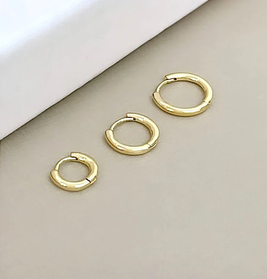 Trio argola lisa click